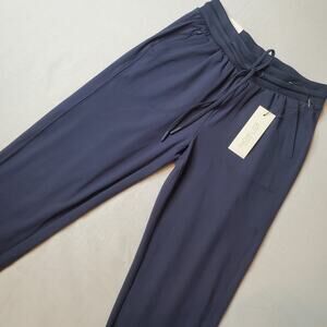 Rachel Zoe Womens Size XS NWT Mid-Rise Jogger Pants Navy Blue